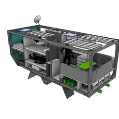 Archivo STL Paquete de guardabarros trasero para semirremolque/remolque/camión  👽・Modelo de impresora 3D para descargar・Cults