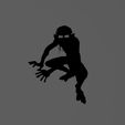 Capture.jpg STL file Gollum - Smeagol - 2D・Model to download and 3D print