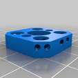 HeatInserts_4mm_Top_16mm.png Ender 3/Pro/V2 Z axis anti wobble nut - Direct Drive