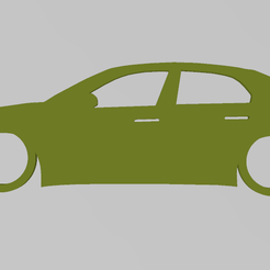 159.png STL file Alfa Romeo 159 key ring・3D printable model to download
