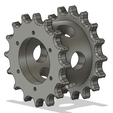 Sprocket.png Robot tracks with sprockets