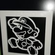 2.jpg STL file 3D Mario frame・3D printable model to download