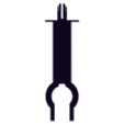 20mm pvc , 2inch snap coro extension mount.stl Coro Prop Snap Lock Mounts and Standoffs