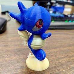 horsea.jpg Free 3D file Horsea Pokemon (Multicolor)・3D printable object to download