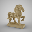 033057.png Mechanical Horse Decor