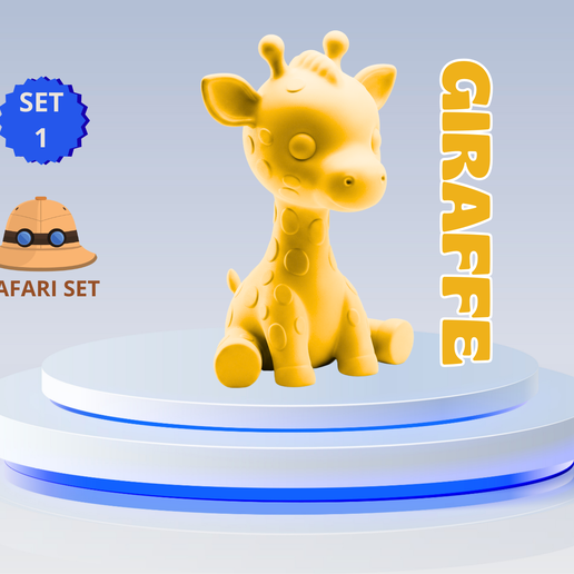 Cute Mini Giraffe - Commercial