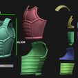 02.jpg Vegeta Armor - Dragon ball Z - For Cosplay - version 1 3D print model