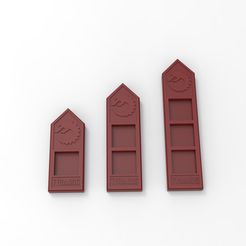 untitled.228.jpg Datei STL TYRANIDS WOUND MARKERS! (PRE-SUPPORTED!)・Design für 3D-Drucker zum herunterladen