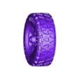 Falcon spare tire 11mm.obj Wheels Falcon interceptor 1:64