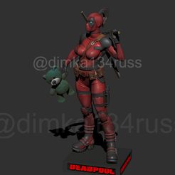 14.jpg 3D-Datei Deadpool・Design für 3D-Drucker zum herunterladen