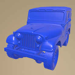 1/10 m38a1 cj5ジープ 3dプリント製ボディー