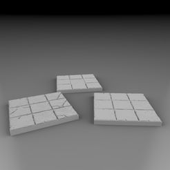 untitled.97.jpg Archivo STL gratis Baldosas básicas - 3x3・Diseño imprimible en 3D para descargar