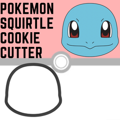 4.png Squirtle cookie cutter