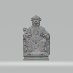 1.png God of Wealth 3D Model 3D print model