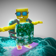 Screenshot (38).png Bob The Boy Turtle Low-poly 3D model