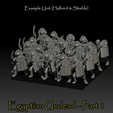 Example-Unit-Halberds.png Egyptian Undead Army Bundle - Core Infantry