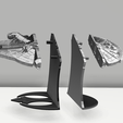tope para libros star wars (~recovered)4.png 3D file book holder star wars - millennium falcon・3D printing design to download