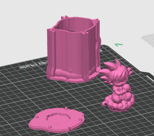 Baby Goku – 3D Mold Kit for Silicone Mold Making