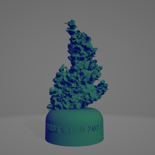 TROPHY_WEED_2022 3D model