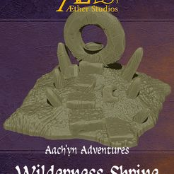 resize-aa5-wilderness-shrine.jpg STL file Aach'yn Adventures - Wilderness Shrine・3D printing design to download