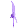 RagakasFang.stl Niveau solo - Croc de Rasaka