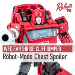 cliffjumper-chest-spoiler-cults.jpg STL file WFC:Earthrise Cliffjumper Chest Spoiler/Wing・3D printable model to download