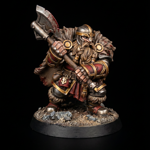 🎲 Dwarf HAMMERFALL Pack - 11 Fantasy Miniature STL (32mm Tabletop RPG ...