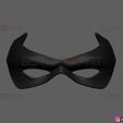 03.jpg Robin Eyes Mask - DC comics Mask - Halloween Cosplay 3D print model