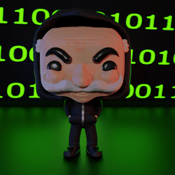 🤖 Funko pop MR Robot Elliot Alderson・ STL File for 3D