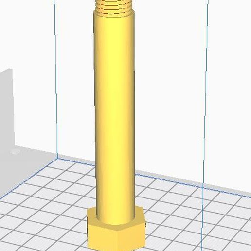 Screw_Long.JPG Télécharger fichier STL Clamp Mount Dildo / Moves and Slides ! • Plan pour imprimante 3D, Designs-a-lot