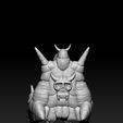 222.jpg King Piccolo on  throne wcf dragon ball stl