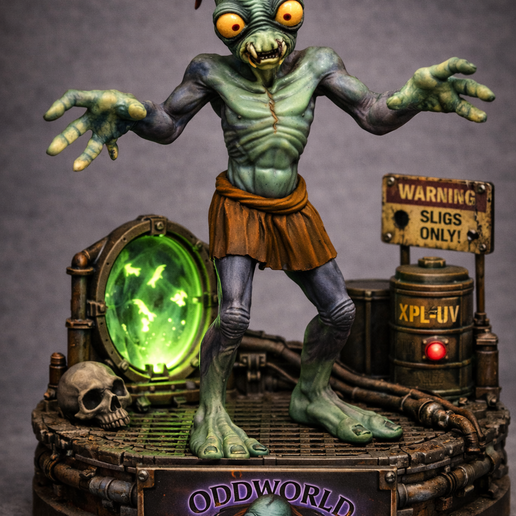 Oddworld - Abe | Diorama Figurine