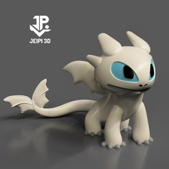 230108_INVIERNO_004.png STL file LIGHT FURY_LUMINOUS FURY_DRAGON_CHIBI・3D print object to download