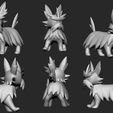 herdier-8.jpg Archivo STL Pokemon - Lillipup, Herdier y Stoutland con 2 poses・Modelo para descargar y imprimir en 3D, Fontoura3D