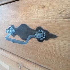 Poignée armoire1.jpg Free STL file Cupboard handle・3D printer design to download
