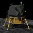 3.jpg Mondlandefähre Apollo 11 STL-OBJ-Dateien für 3D-Drucker