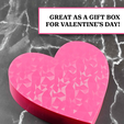 product-photo_karenchaudesigns-2.png Vase Mode Heart-Shaped Boxes | 3 sizes, 4 tolerance options | Valentine's Day Gift Box