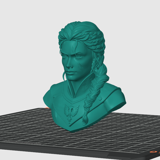 Violet Sorrengail – Detailed Bust (Fan Art)