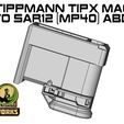 TIPX_toSAR12_ABD_MP40.jpg Tippmann TiPX MP40 ABD model Mag to SAR12 Adapter