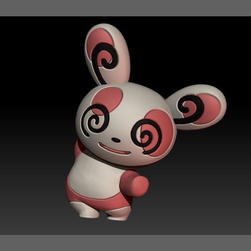 Pokemon Spinda 3D model