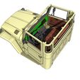 26.jpg TOYOTA LC FJ45 brazil BANDEIRANTE PICK UP TRUCK CABIN 3D PRINT RC BODY STL FILE
