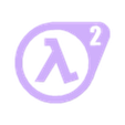 TOP.stl HALF LIFE 2 LOGO