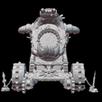 Front.png Evil Dwarf Hellfire Cannon 28mm & 10mm