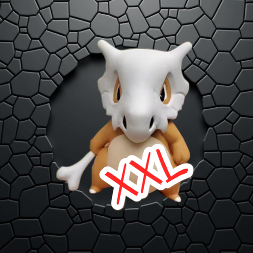 Figurine Pokemon de Osselait, Impression 3D SLA, Statuette