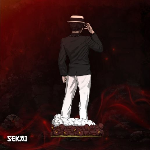 Post-Muzan-05.jpg MUZAN SCULPTURE - SEKAI 3D MODELS - TESTED AND READY FOR 3D PRINTING