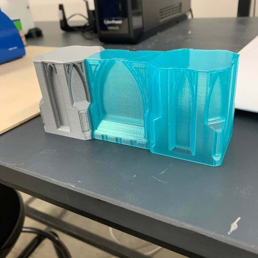 Mortalis Zone Field mode vase - 3D model önizlemesi