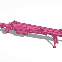 image.jpg Fichier STL 1:18 Call of Duty HDR Sniper Rifle (fusil de précision)・Objet pour impression 3D à télécharger