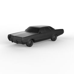 Dodge-Monaco-Sedan-1972.jpg 3D file Dodge Monaco Sedan 1972 (PRE-SUPPORTED)・3D printable model to download