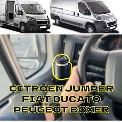 MINI-2.jpg Archivo STL HIH CUP PHONE HOLDER CITROEN JUMPER FIAT DUCATO PEUGEOT BOXER RAM PROMASTER・Objeto imprimible en 3D para descargar