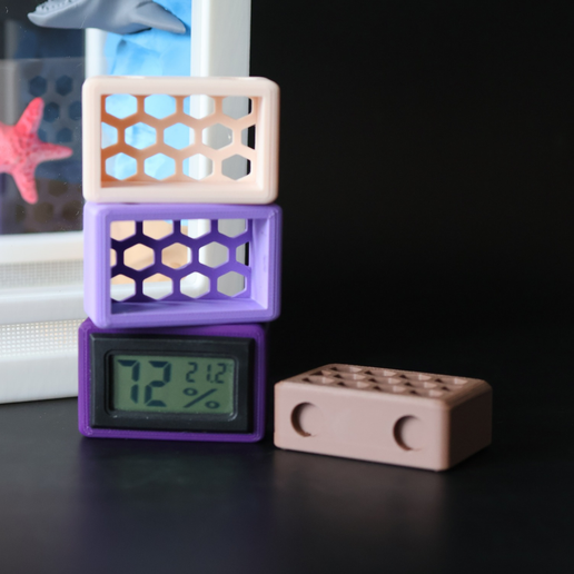 Magnetic Hygrometer Holder - Magnet Hole Included